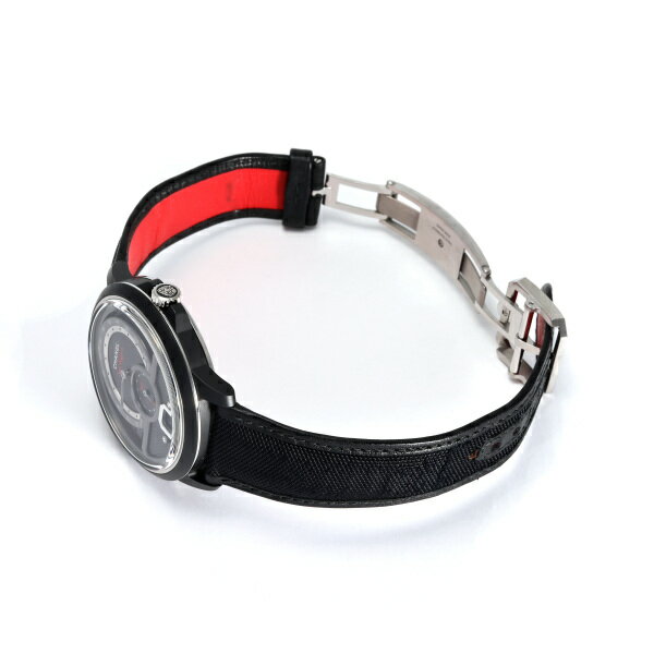 シャネル CHANEL ムッシュー ドゥ スーパーレッジェーラ H6823 ブラック文字盤 中古 腕時計 メンズ