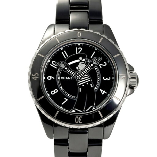 シャネル CHANEL J12 マドモアゼル ラ パウザ 38MM H7609 ブラック文字盤 新品 腕時計 メンズ シャネル CHANEL J12 マドモアゼル ラ パウザ 38MM H7609 ブラック文字盤 新品 腕時計 メンズ