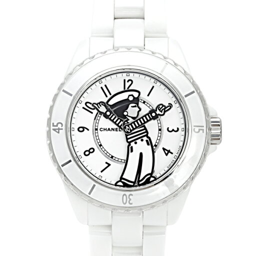 シャネル CHANEL J12 マドモアゼル ラパウザ 38MM 数量限定 H7481 ホワイト文字盤 未使用 腕時計 レディース シャネル CHANEL J12 マドモアゼル ラパウザ 38MM 数量限定 H7481 ホワイト文字盤 未使用 腕時計 レディース