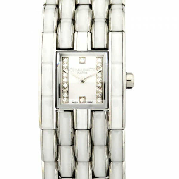 ショーメ CHAUMET ケイシス W19635-35A ホワイト文字盤 新品 腕時計 レディース