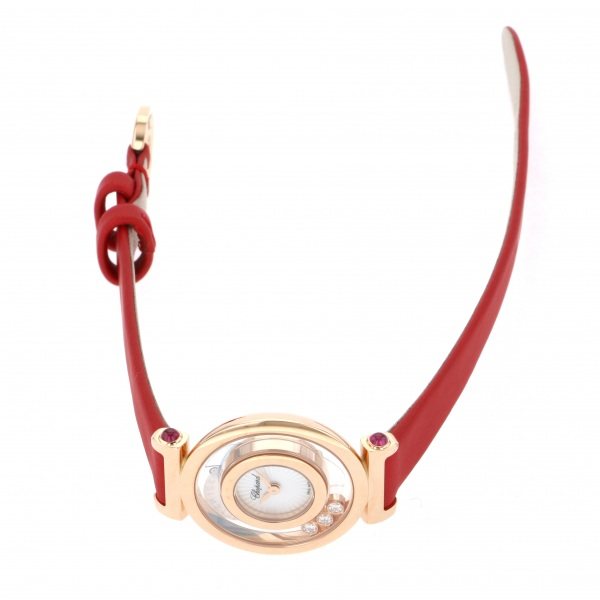 【全品 ポイント10倍 10/4〜10/11 要エントリー】 ショパール CHOPARD その他 ハッピーダイヤモンド アイコン ウォッチ 204780-5201 ホワイト文字盤 レディース 腕時計 【新品】