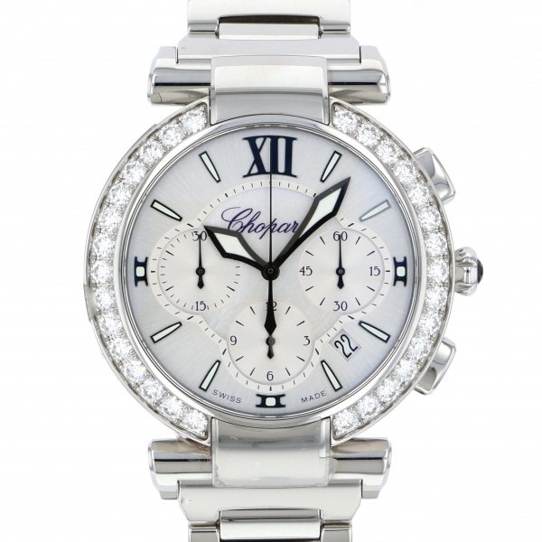 ショパール 腕時計（メンズ） ショパール Chopard インペリアーレ クロノグラフ 388549-3004 ホワイト文字盤 新品 腕時計 メンズ