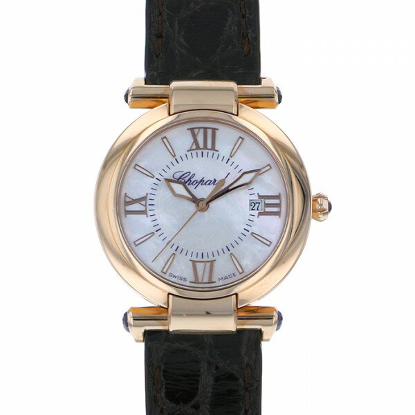 ハッピーダイアモンド ショパール Chopard インペリアーレ 28mm 384238-5001 ホワイト文字盤 新品 腕時計 レディース