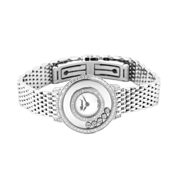 ショパール Chopard ハッピーダイヤモンド 209411-1001 ホワイト文字盤 新品 腕時計 レディース