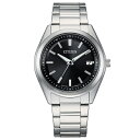 シチズン CITIZEN シチズンコレクション AS1080-65E ブラック文字盤 新品 腕時計 メンズ(2)