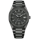 シチズン CITIZEN アテッサ ACT Line ブラックチタンシリーズ CB3045-61E ブラック文字盤 新品 腕時計 メンズ(2)