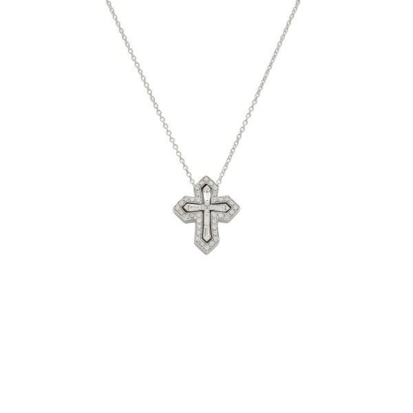 ダミアーニ ベルエポック クラウン S YOSHIDA限定モデル K18ホワイトゴールド ネックレス 中古