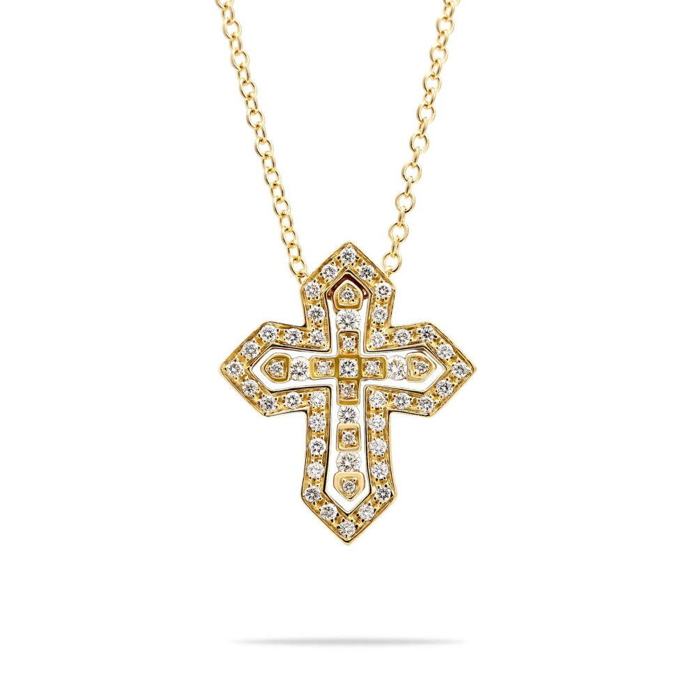 ダミアーニ ベルエポック クラウン S K18イエローゴールド ネックレス 中古