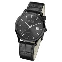 エポス 腕時計（メンズ） エポス EPOS オリジナーレ デイト ブラック 3420BKGYSL ブラック文字盤 新品 腕時計 メンズ