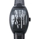 フランク・ミュラー FRANCK MULLER トノウカーベックス ゴシック アロンジェ ノアール 8880SCDTGOTHNRDCD 全面ブラックダイヤ文字盤 未使用 腕時計 メンズ