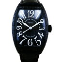 フランクミュラー 腕時計（メンズ） フランク・ミュラー FRANCK MULLER トノウカーベックス ブラッククロコ 8880SCBLKCRO ブラック文字盤 新品 腕時計 メンズ