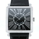 フランク・ミュラー FRANCK MULLER マスタースクエア 6000KSCDTDCD ブラック文字盤 中古 腕時計 メンズ