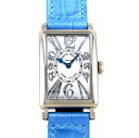 フランク・ミュラー FRANCK MULLER ロングアイランド アンサンブル 902QZRELV-R シルバー文字盤 中古 腕時計 レディース