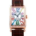 フランク・ミュラー FRANCK MULLER ロングアイランド カラードリーム 902QZCOLDRMD1R5N シルバー文字盤 新品 腕時計 レディース