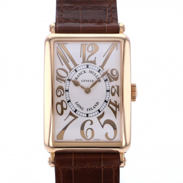 フランク・ミュラー FRANCK MULLER ロングアイランド シルバーレリーフ 1200SCREL5N シルバー文字盤 新古品 腕時計 メンズ