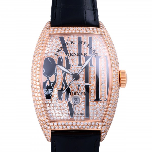 フランク・ミュラー FRANCK MULLER トノウカーベックス ゴシック アロンジェ 8880SCDTGOTHDCD5N 全面ダイヤ文字盤 新古品 腕時計 メンズ