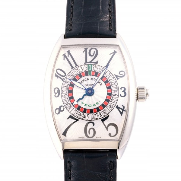 フランク・ミュラー FRANCK MULLER トノウカーベックス ヴェガス 6850VEGAS シルバー文字盤 新古品 腕時計 メンズ