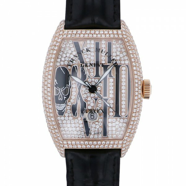 フランク ミュラー FRANCK MULLER トノウカーベックス ゴシック アロンジェ 8880SCDTGOTHDCD5N 全面ダイヤ文字盤 新古品 腕時計 メンズ