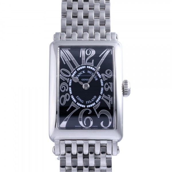 フランク・ミュラー FRANCK MULLER ロングアイランド 902QZREL ブラック文字盤 中古 腕時計 レディース