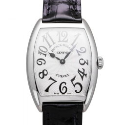フランクミュラー 腕時計（メンズ） 【期間限定ポイント3倍】 フランク・ミュラー FRANCK MULLER トノウカーベックス 7502QZAC シルバー文字盤 新品 腕時計 メンズ