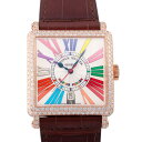 フランク・ミュラー FRANCK MULLER マスタースクエア 6000HSCDTRDCOLORDREAMS シルバー文字盤 新品 腕時計 メンズ