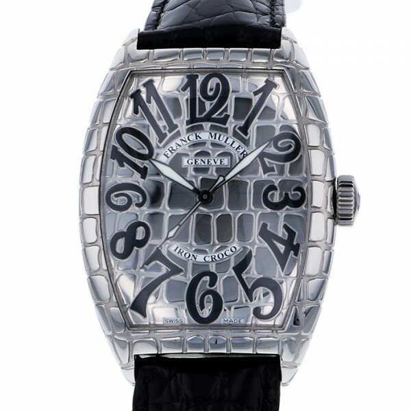 フランク・ミュラー FRANCK MULLER トノウカーベックス アイアンクロコ 8880SC IRON CRO シルバー文字盤 新品 腕時計 メンズ