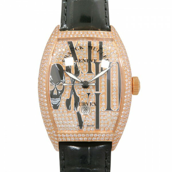 フランク・ミュラー FRANCK MULLER トノウカーベックス ゴシック アロンジェ 8880SCDTGOTHDCD5N 全面ダイヤ文字盤 新古品 腕時計 メンズ