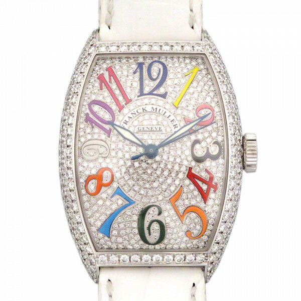 フランク・ミュラー FRANCK MULLER トノウカーベックス カラードリーム 5850SC 全面ダイヤ文字盤 新品 腕時計 メンズ