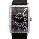 ロングアイランド フランク・ミュラー FRANCK MULLER ロングアイランド グラデーション カラードリーム 1200SCNUAD ブラック文字盤 新品 腕時計 メンズ