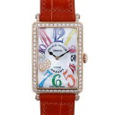 ロングアイランド フランク・ミュラー FRANCK MULLER ロングアイランド カラードリーム 952QZCOLDRMMOPD1RCD8 5N ホワイト文字盤 新品 腕時計 レディース