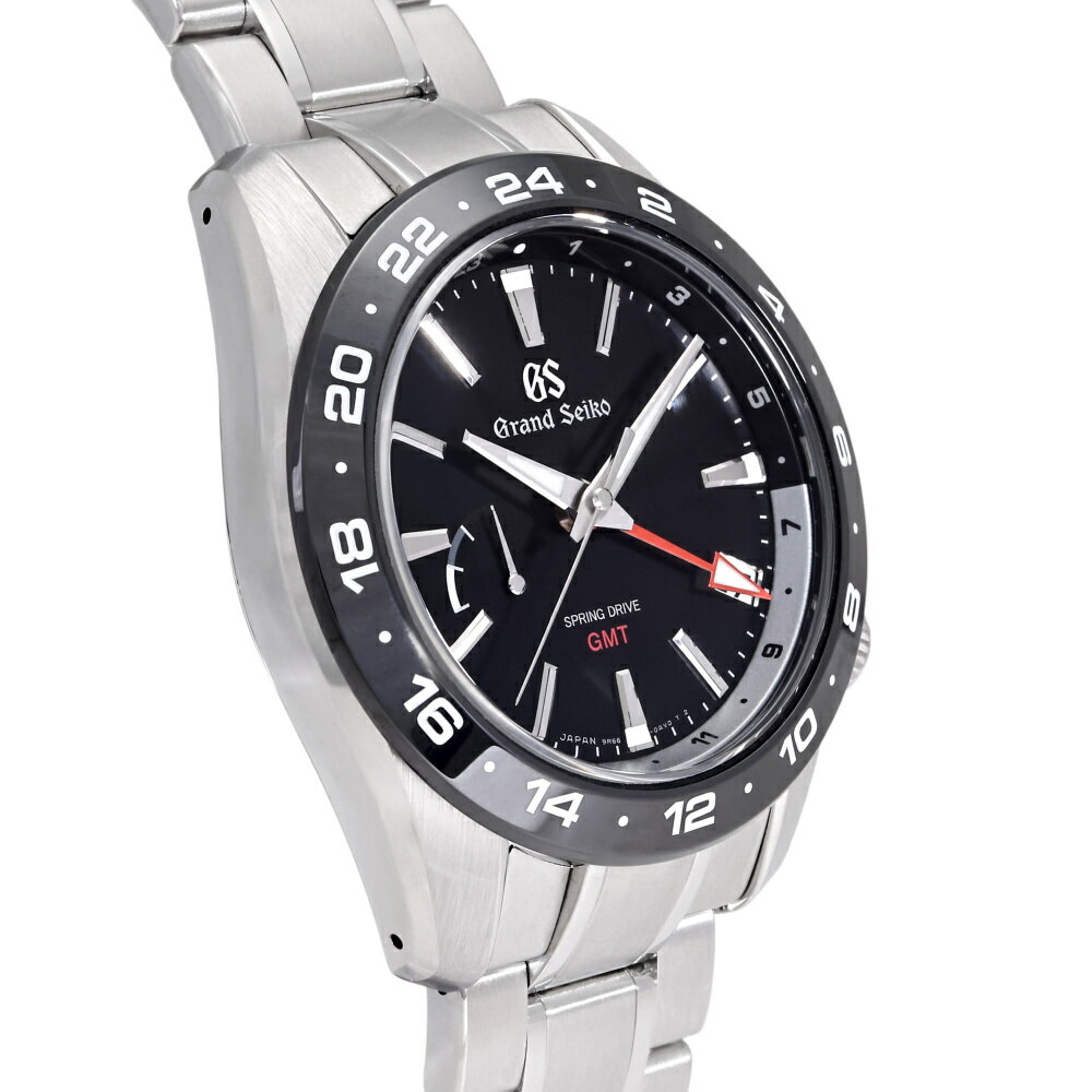 グランドセイコー Grand Seiko スポーツ コレクション SBGE253 ブラック/バー文字盤 中古 腕時計 メンズ
