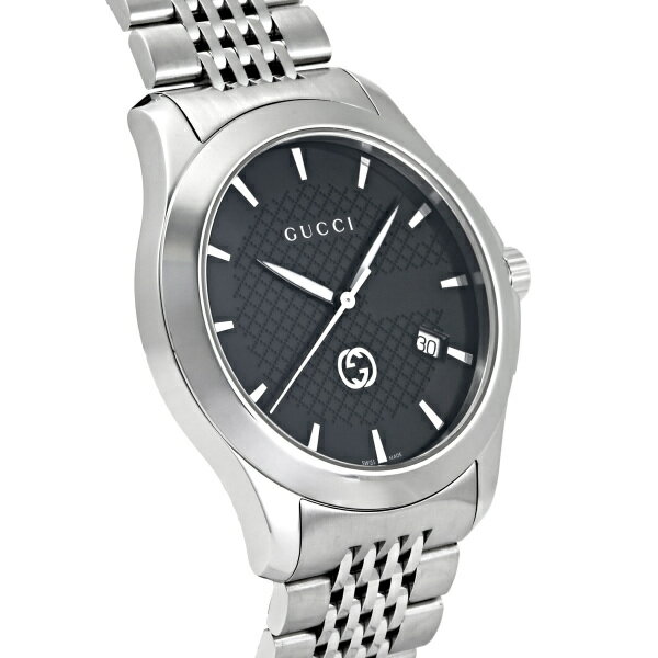 グッチ GUCCI Gタイムレス YA1264106 ブラック文字盤 新品 腕時計 メンズ