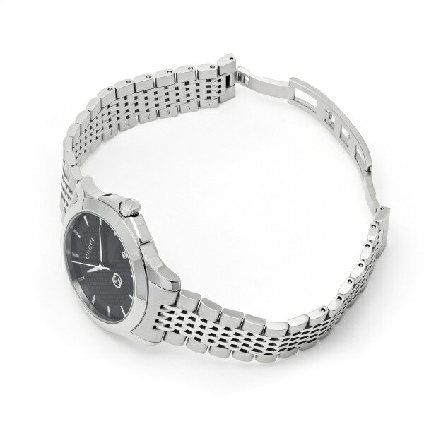 グッチ GUCCI Gタイムレス YA1264106 ブラック文字盤 新品 腕時計 メンズ