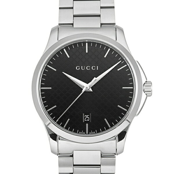 グッチ GUCCI Gタイムレス YA1264051 ブラック文字盤 新品 腕時計 メンズ