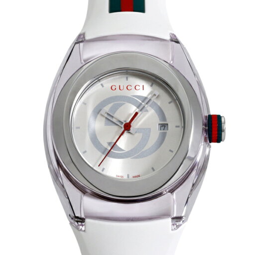 グッチ GUCCI シンク YA137302 シルバー文字盤 新品 腕時計 男女兼用 グッチ GUCCI シンク YA137302 シルバー文字盤 新品 腕時計 男女兼用