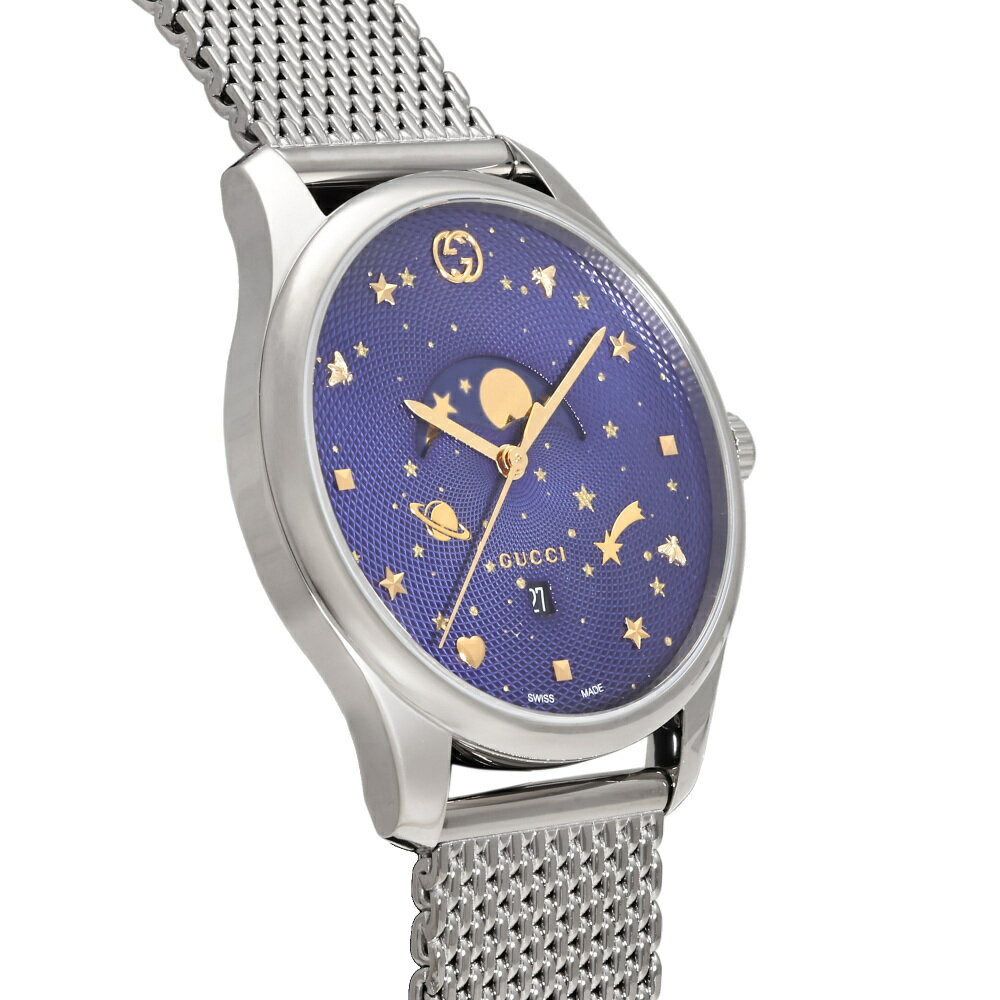 グッチ GUCCI Gタイムレス YA126328 ブルー文字盤 新品 腕時計 メンズ