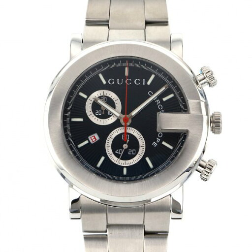 グッチ GUCCI G-クロノ Gクロノ YA101309 ブラック文字盤 新品 腕時計 メンズ グッチ GUCCI G-クロノ Gクロノ YA101309 ブラック文字盤 新品 腕時計 メンズ