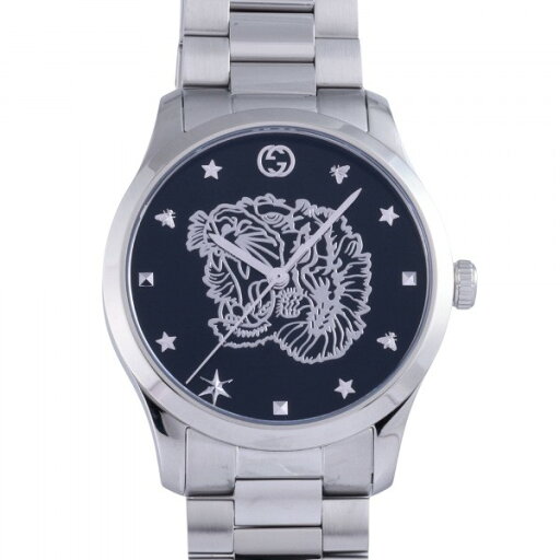 グッチ GUCCI Gタイムレス YA1264125 ブラック文字盤 新品 腕時計 メンズ グッチ GUCCI Gタイムレス YA1264125 ブラック文字盤 新品 腕時計 メンズ