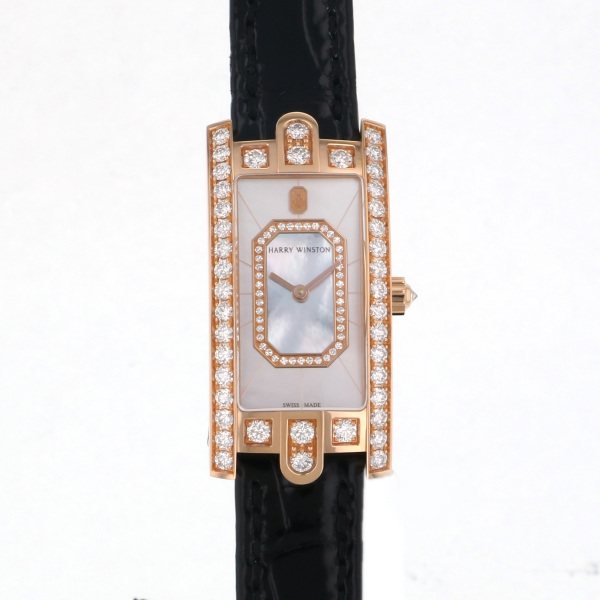 ハリー・ウィンストン HARRY WINSTON アヴェニュー C エメラルド AVCQHM19RR037 ライラック/スモークピンク文字盤 新品 腕時計 レディースのサムネイル