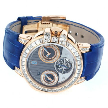 ハリー・ウィンストン HARRY WINSTON オーシャン トゥールビヨン 世界10本限定 400/MATTZ45R グレー文字盤 メンズ 腕時計 【中古】