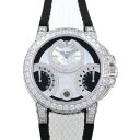 ハリー・ウィンストン HARRY WINSTON オーシャン バイレトログラード ブラック & ホワイト オートマティック 100本限定 OCEABI36WW058 ホワイト文字盤 新品 腕時計 レディース