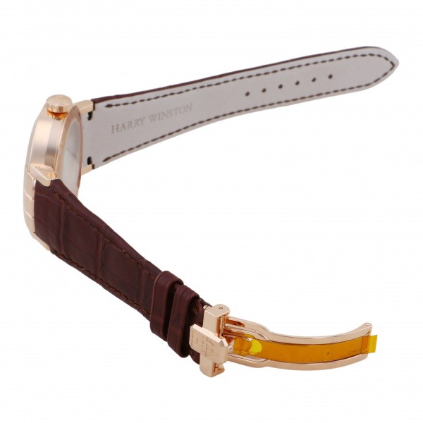 ハリー・ウィンストン HARRY WINSTON プルミエール エキセンター タイムゾーン PRNATZ41RR001 シルバー文字盤 新品 腕時計 メンズ