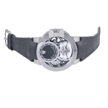 ハリー・ウィンストン HARRY WINSTON オーシャン トゥールビヨン ジャンピングアワー 限定75本 OCEMTJ45WW001 シルバー文字盤 新品 腕時計 メンズ