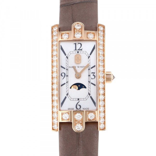 ハリー・ウィンストン HARRY WINSTON アヴェニュー C ミニ ムーンフェイス? AVCQMP16RR001 ホワイト文字盤 新品 腕時計 レディースのサムネイル