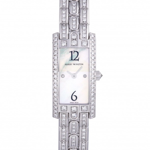 ハリー・ウィンストン HARRY WINSTON アヴェニュー Cミニ ダイヤモンド AVCQHM16WW006 シルバー/ホワイト文字盤 中古 腕時計 レディースのサムネイル