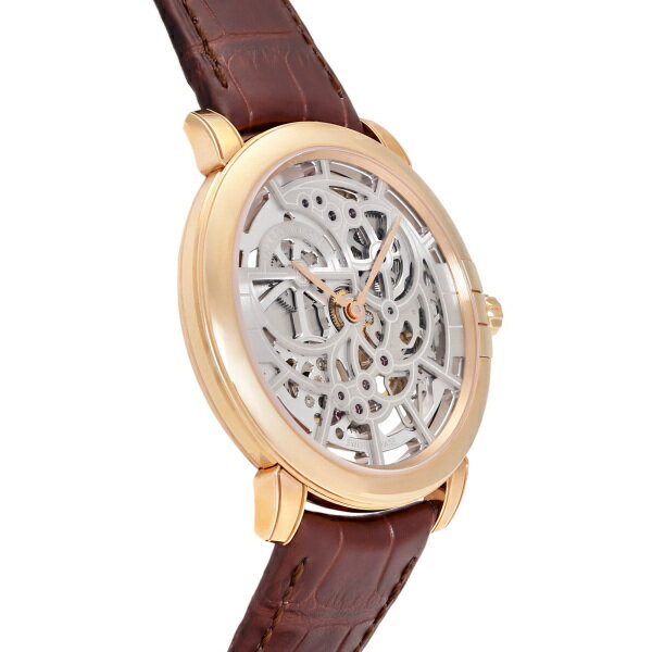 ハリー・ウィンストン HARRY WINSTON ミッドナイト スケルトン MIDAHM42RR001 シルバー文字盤 新品 腕時計 メンズ