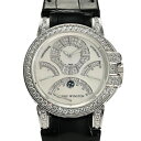 ハリー・ウィンストン HARRY WINSTON オーシャン トリレトロ クロノグラフ 400/MCRA44WL.MD/D3.1 ホワイト文字盤 中古 腕時計 ...