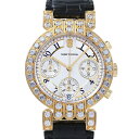ハリー・ウィンストン HARRY WINSTON プルミエール クロノグラフ PREACH37YY003 シルバー文字盤 中古 腕時計 男女兼用(2)