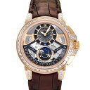 ハリー・ウィンストン HARRY WINSTON オーシャン ムーンフェイズ オートマティック 世界限定20本 OCEAMP42RR002 シルバー/ブラック文...