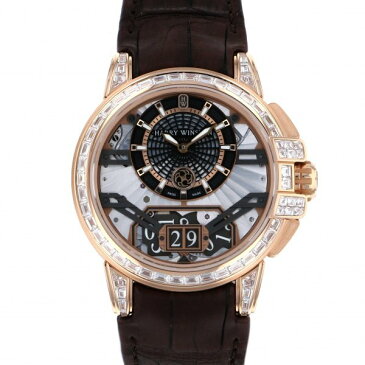ハリー・ウィンストン HARRY WINSTON オーシャン ビッグデイト オートマティック OCEABD42RR002 シルバー/ブラック文字盤 メンズ 腕時計 【新品】